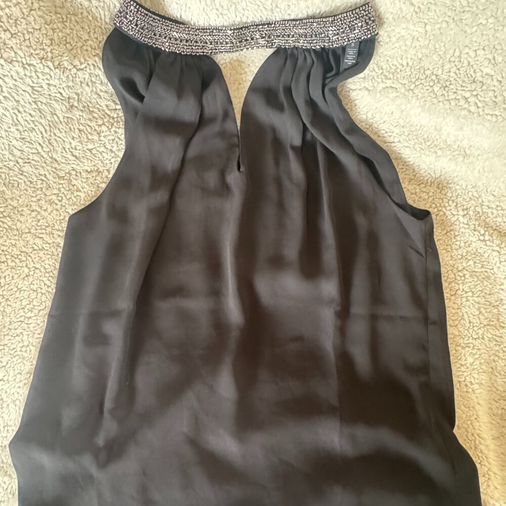 White House Black Market Top.  Size Small.  Black